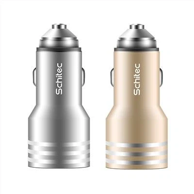 5v 2a Ikki portli USB avtomobil zaryadlovchi 2.1a